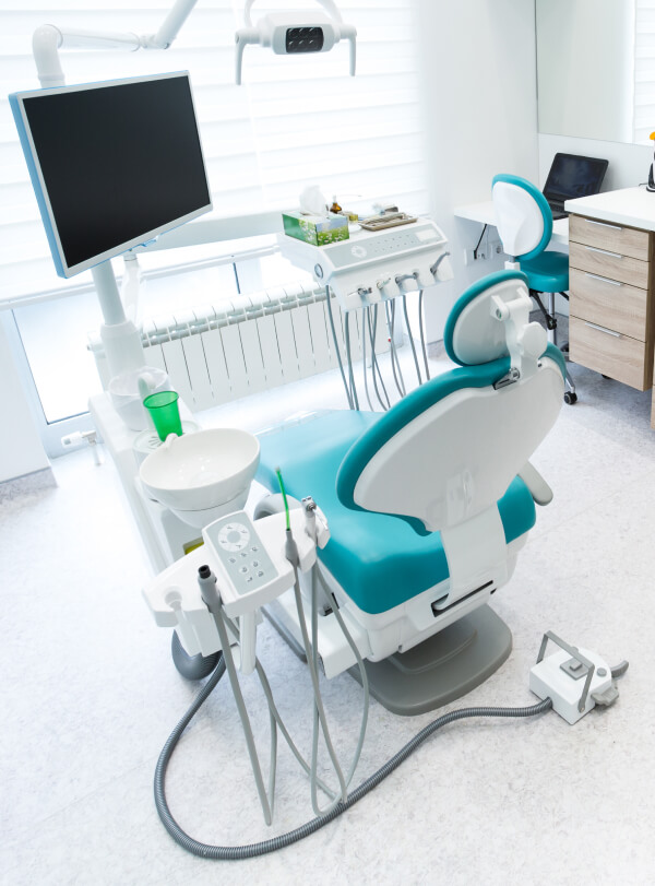 a dental chair